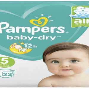 Pampers Baby-Dry Nappies Size 5, 11-16kgs, 24-35lbs 23's